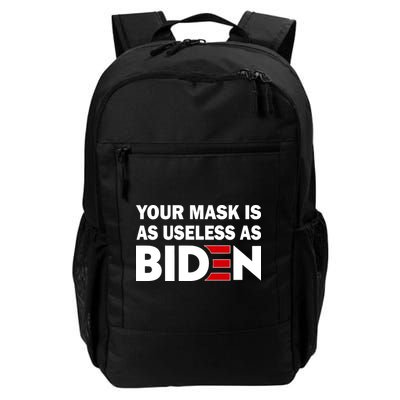 Your Mask Is As Useless As Biden Backpack