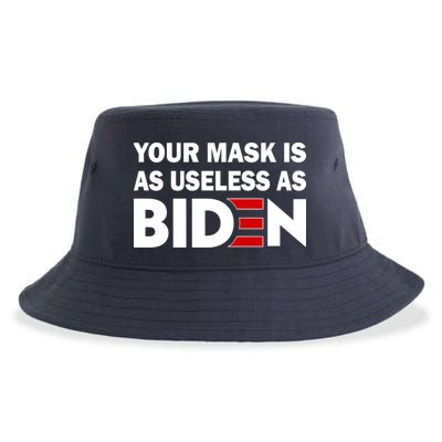 Your Mask Is As Useless As Biden Sustainable Bucket Hat