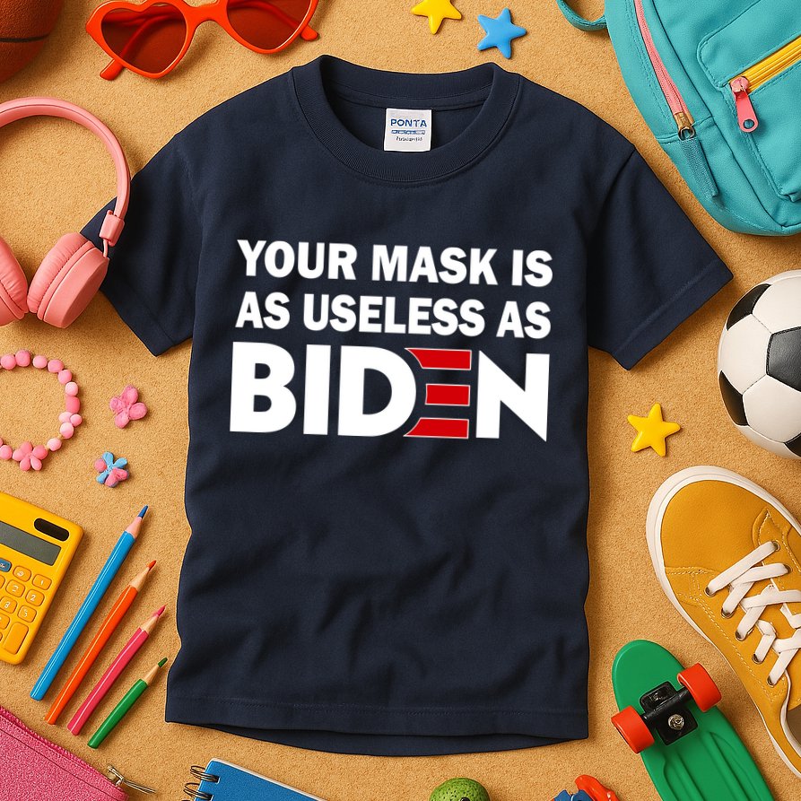 Your Mask Is As Useless As Biden Kids T-Shirt