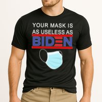 Your Mask Is As Useless As Biden Pro Trump Cooling Performance Crew T-Shirt