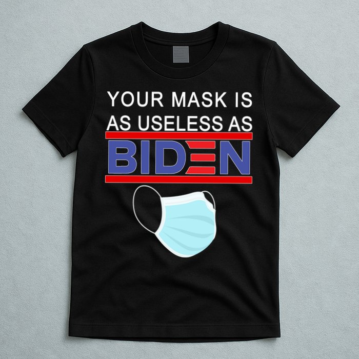 Your Mask Is As Useless As Biden Pro Trump T-Shirt