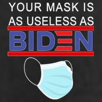 Your Mask Is As Useless As Biden Pro Trump Adult Drive Performance Visor