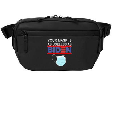 Your Mask Is As Useless As Biden Pro Trump Crossbody Pack