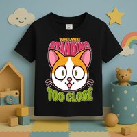 Your Standing Too Close Social Distancing Cat Toddler T-Shirt