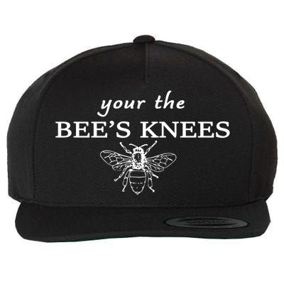 Your The Bee's Knees Wool Snapback Cap