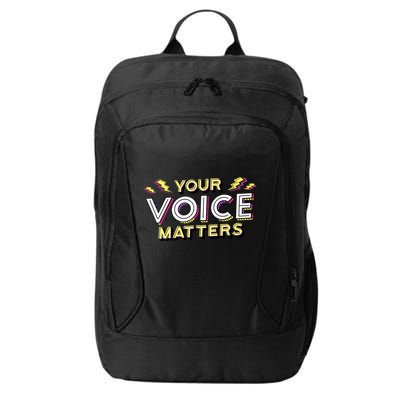 Your Voice Matters City Backpack