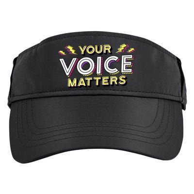Your Voice Matters Adult Drive Performance Visor