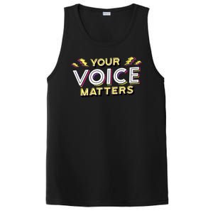 Your Voice Matters PosiCharge Competitor Tank