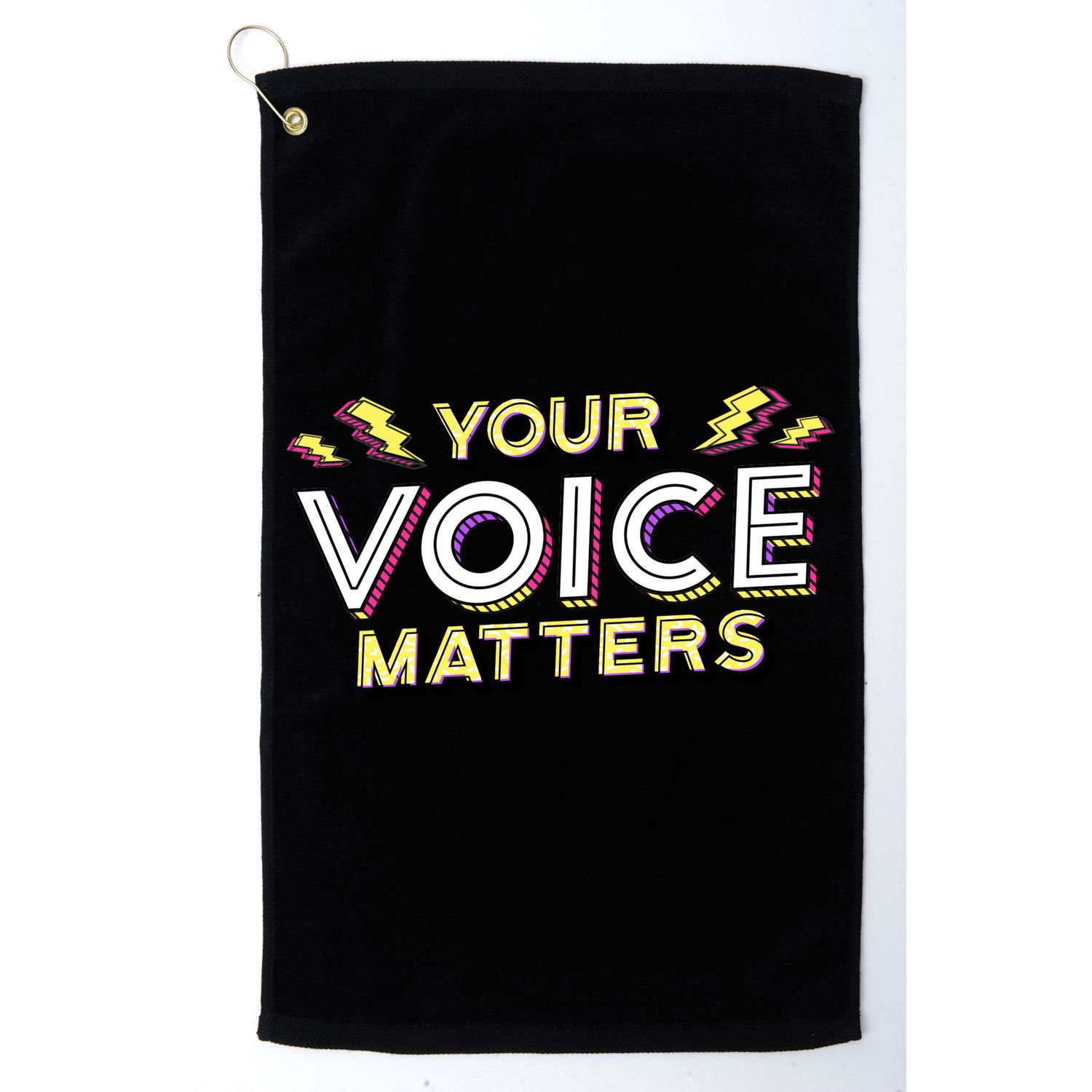 Your Voice Matters Golf Towel