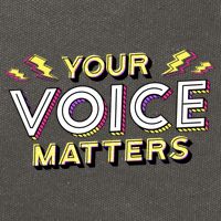 Your Voice Matters Cotton Canvas Backpack