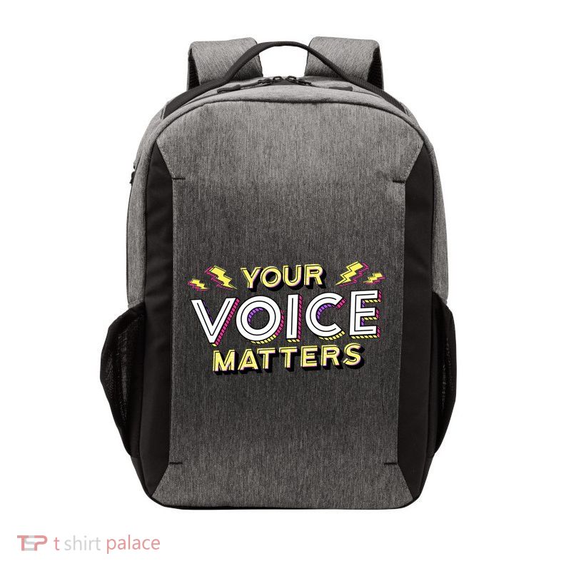 Your Voice Matters Vector Backpack