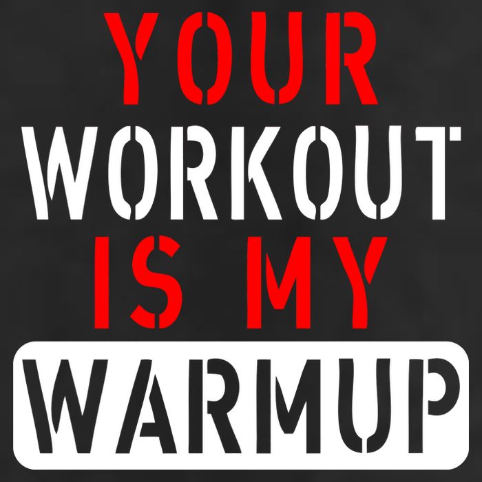 Your Workout is my Warmup Funny Fitness Saying 11oz C Handle Ceramic Mug