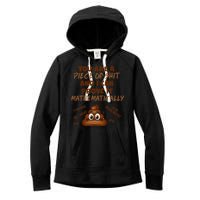 You're A Piece Of Shit And I Can Prove It Mathematically Women's Fleece Hoodie