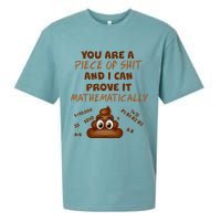 You're A Piece Of Shit And I Can Prove It Mathematically Sueded Cloud Jersey T-Shirt