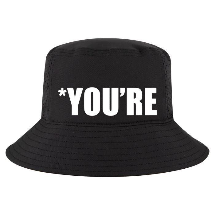 *You're Funny Grammar Cool Comfort Performance Bucket Hat