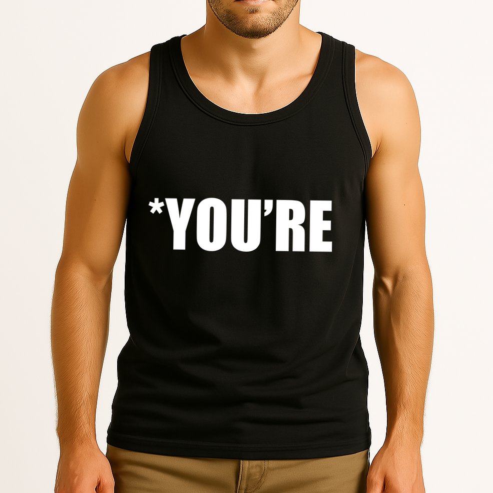*You're Funny Grammar Tank Top