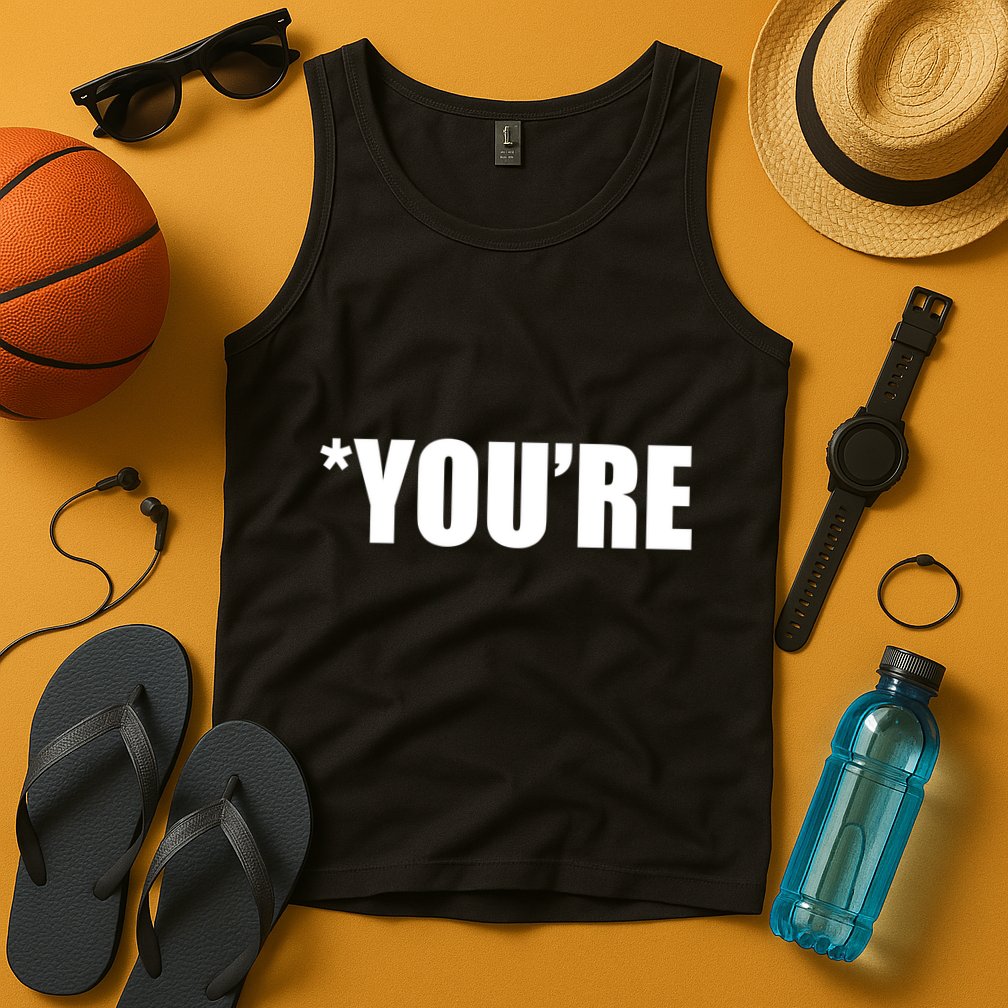 *You're Funny Grammar Tank Top