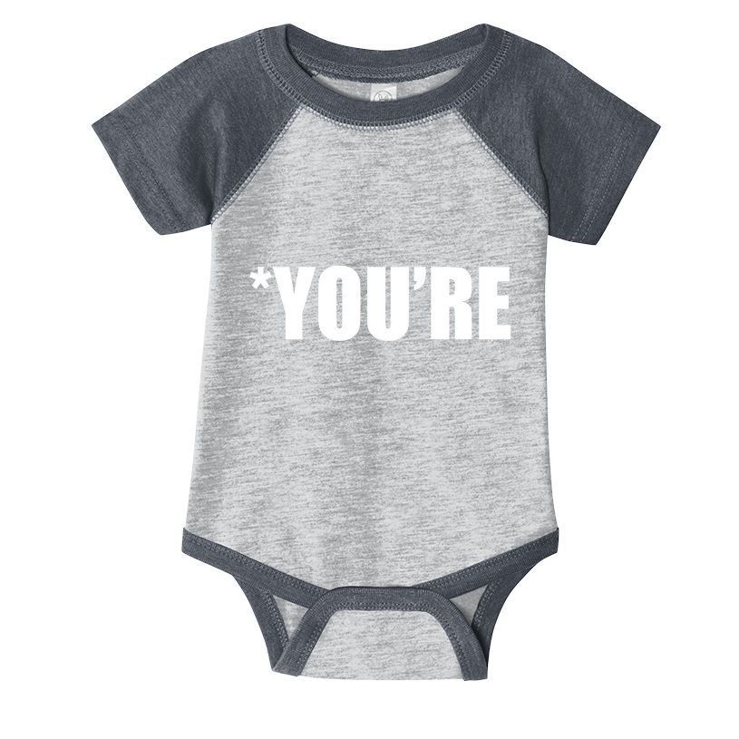 *You're Funny Grammar Infant Baby Jersey Bodysuit