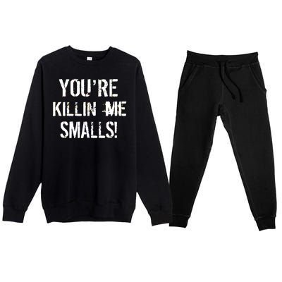 You're Killin Me Smalls! Premium Crewneck Sweatsuit Set