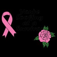 You're Looking At A Survivor Breast Cancer Mug