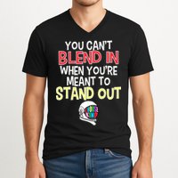 You're Meant To Stand Out Choose Kind Anti Bullying V-Neck T-Shirt