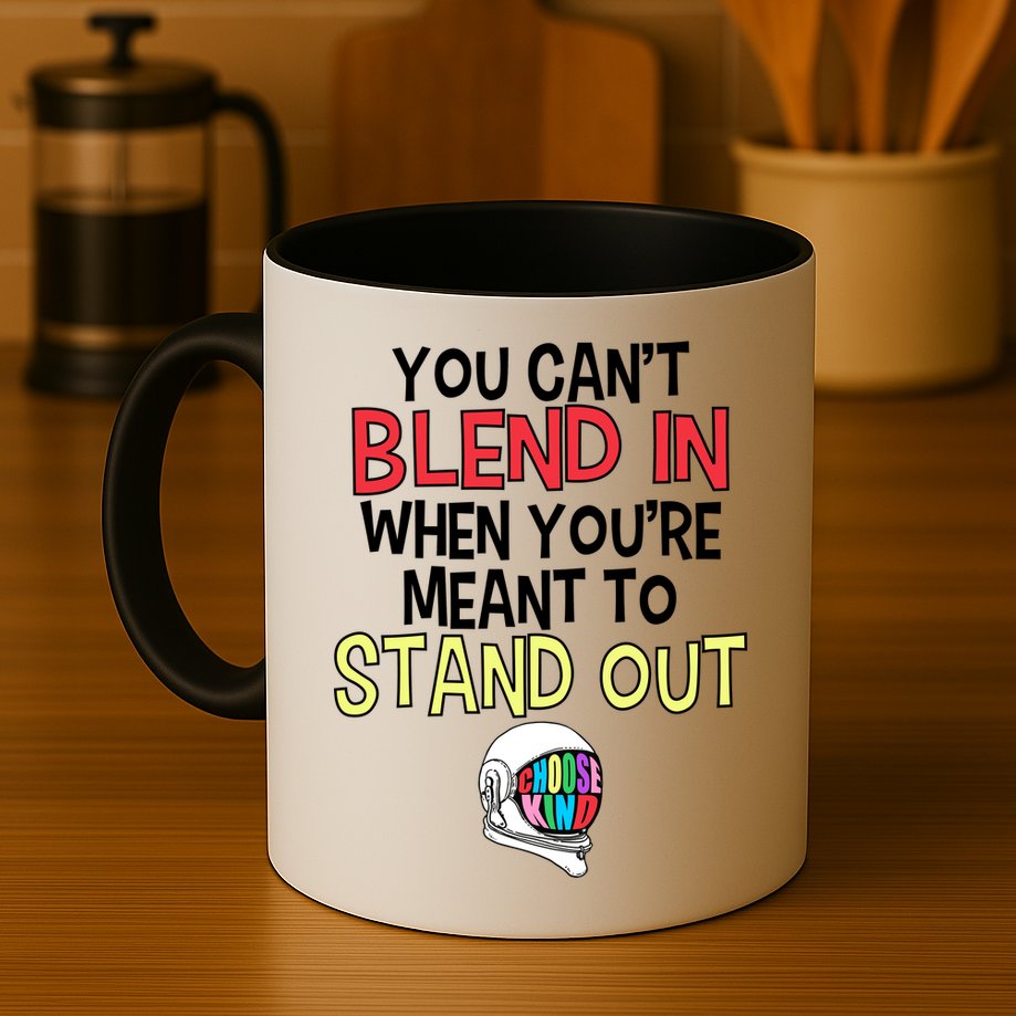 You're Meant To Stand Out Choose Kind Anti Bullying Mug