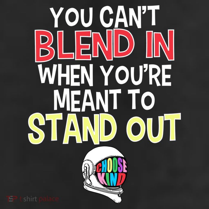 You're Meant To Stand Out Choose Kind Anti Bullying 11oz C Handle Ceramic Mug