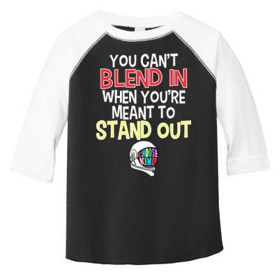 You're Meant To Stand Out Choose Kind Anti Bullying Toddler Fine Jersey T-Shirt