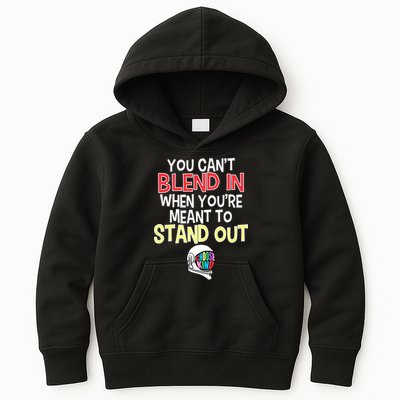 You're Meant To Stand Out Choose Kind Anti Bullying Kids Hoodie