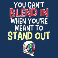 You're Meant To Stand Out Choose Kind Anti Bullying Infant Baby Jersey Bodysuit