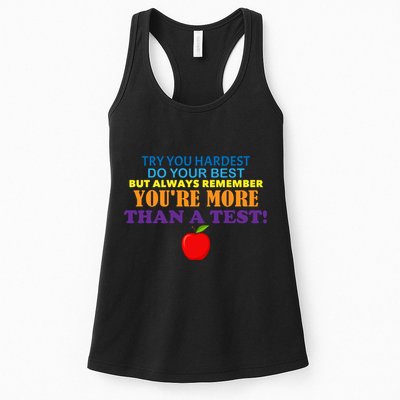 You're More Than A Test Womens Tank Top