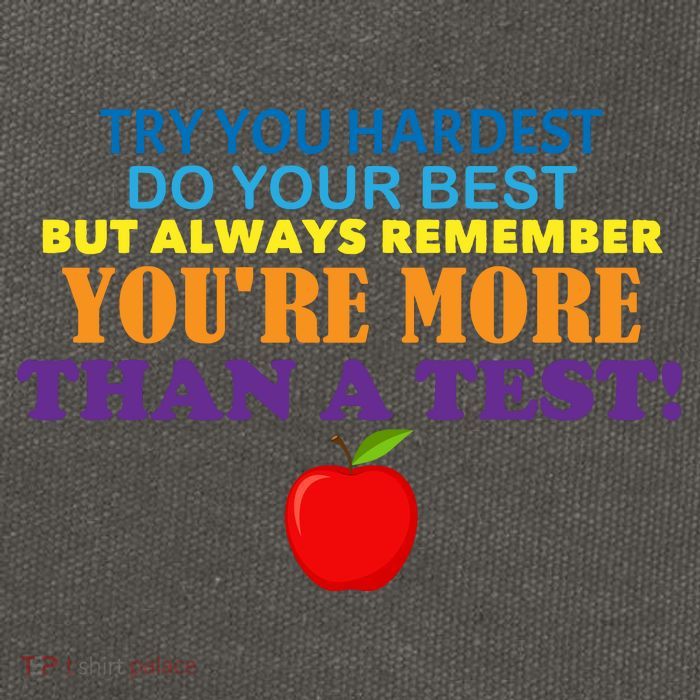 You're More Than A Test Cotton Canvas Backpack