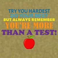 You're More Than A Test Garment-Dyed Women's Muscle Tee