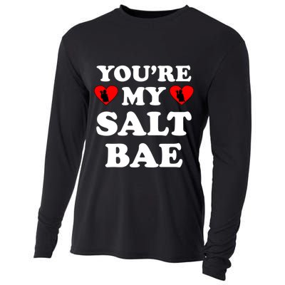 You're My Salt Bae Funny Trending Meme Cooling Performance Long Sleeve Crew