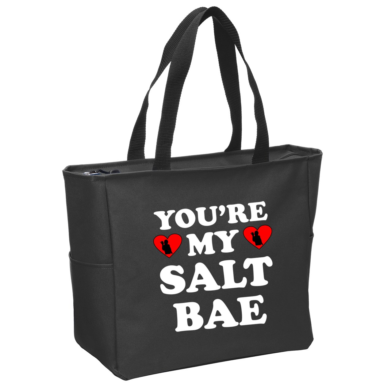 You're My Salt Bae Funny Trending Meme Zip Tote Bag