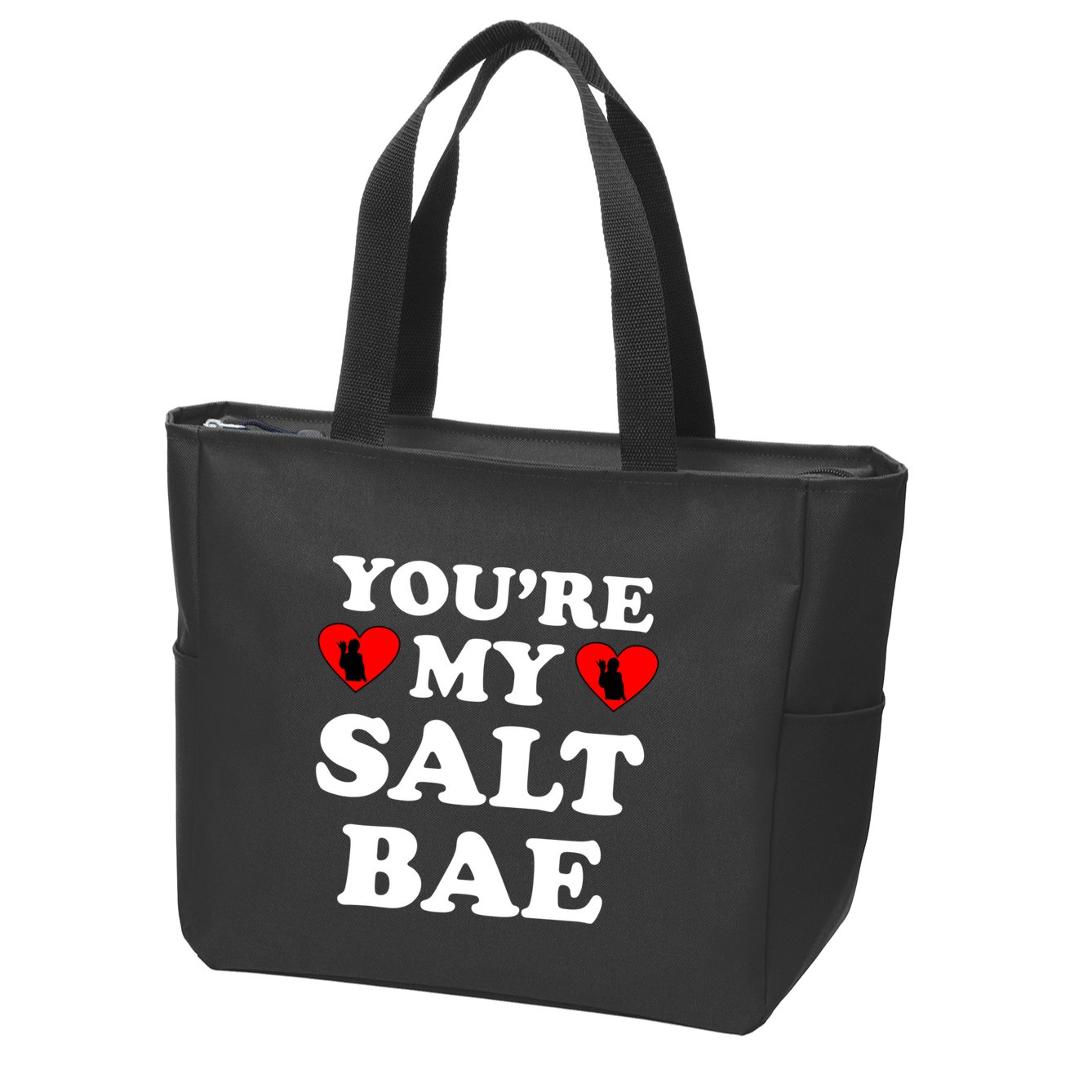 You're My Salt Bae Funny Trending Meme Zip Tote Bag