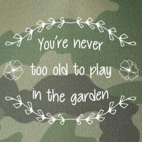 You're Never Too Old To Play In The Garden Legacy Tie Dye Trucker Hat