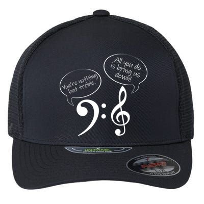 You're Nothing But Treble Flexfit Unipanel Trucker Cap