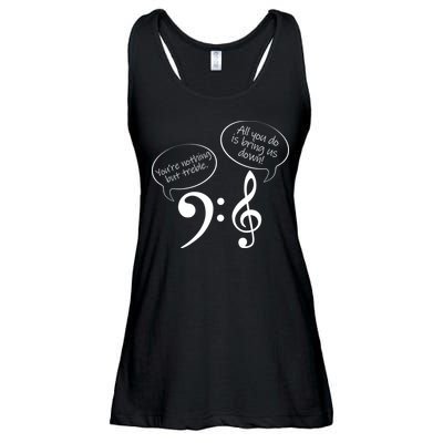 You're Nothing But Treble Ladies Essential Flowy Tank