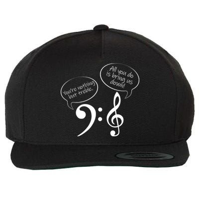 You're Nothing But Treble Wool Snapback Cap