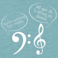You're Nothing But Treble Sueded Cloud Jersey T-Shirt