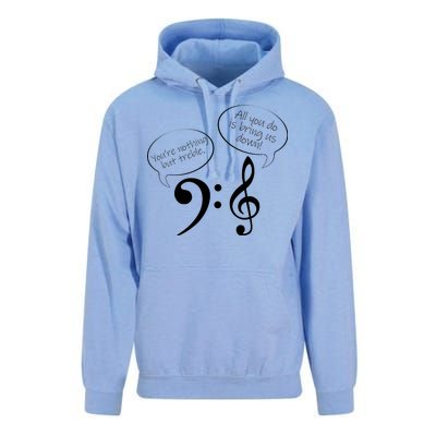 You're Nothing But Treble Unisex Surf Hoodie