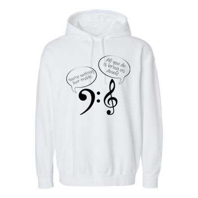 You're Nothing But Treble Garment-Dyed Fleece Hoodie