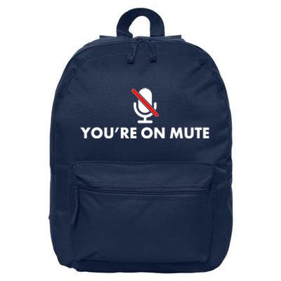 You're On Mute 16 in Basic Backpack