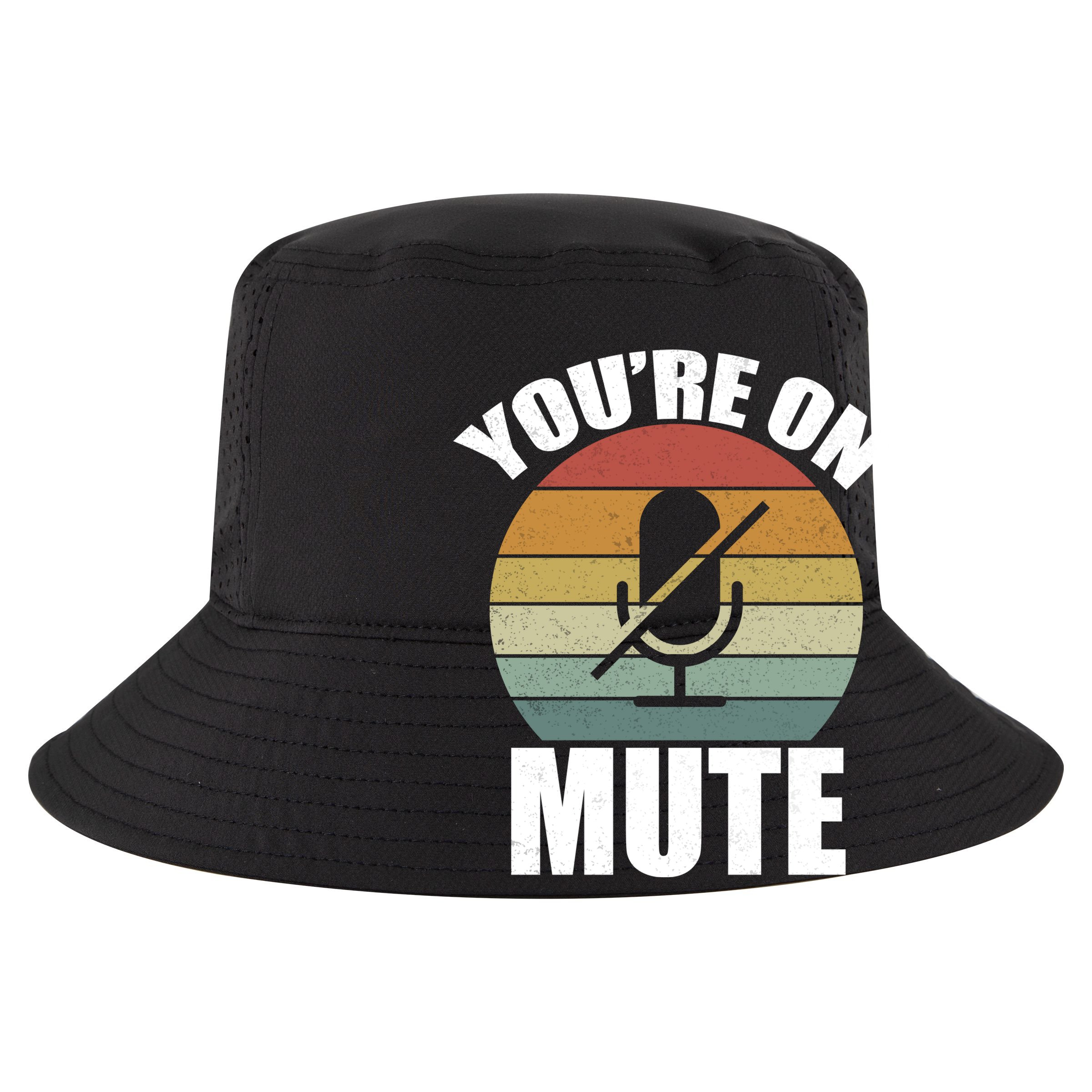 You're On Mute Retro Funny 15oz Campfire Ceramic Mug