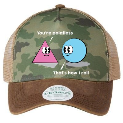 You're Pointless That's How I Roll Legacy Tie Dye Trucker Hat