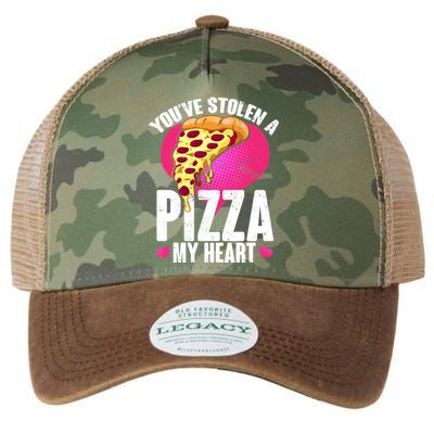 You've Stolen A Pizza My Heart Legacy Tie Dye Trucker Hat