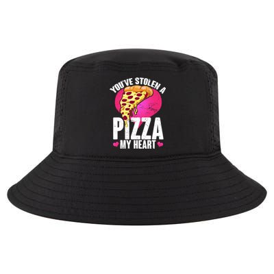 You've Stolen A Pizza My Heart Cool Comfort Performance Bucket Hat