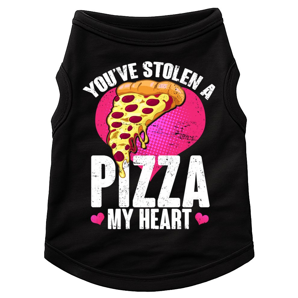 You've Stolen A Pizza My Heart Doggie Tank
