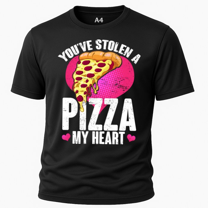 You've Stolen A Pizza My Heart Cooling Performance Crew T-Shirt
